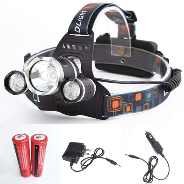 Headlamp Headlight  - 6000 Lumen - HIGH QUALITY  LED  Camping - Hiking
