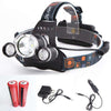 Headlamp Headlight  - 6000 Lumen - HIGH QUALITY  LED  Camping - Hiking | At Camping