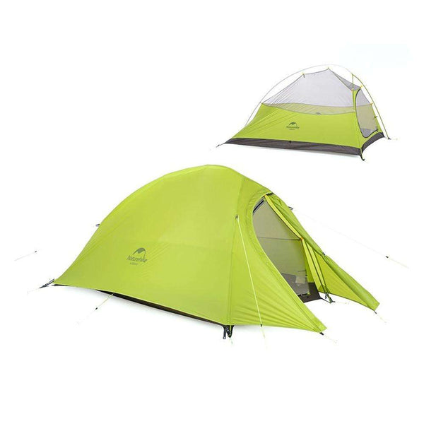 NatureHike 2 Personne Tente T Plaid Tissu Tente Double-couche Camping Tente