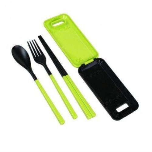 Set Cutlery Fork Chopsticks Spoon Camping Picnic  for CHild KIds