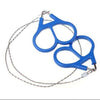 Outdoor Plastic Ring Steel Wire Saw Scroll Emergency for Hunting Camping Hiking Survival Tool | At Camping