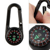 Mini Compass  Thermometer Military Outdoor Hiking Climbing Metal Camping Equipment | At Camping