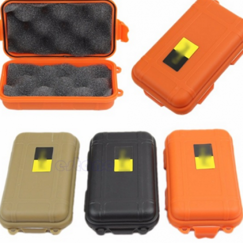 Container Storage Carry Box - Outdoor Plastic Waterproof Airtight Survival Case