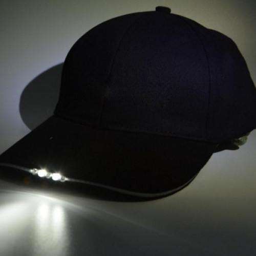 Headlamps Hat with Adjustable Headband  - LED  Light