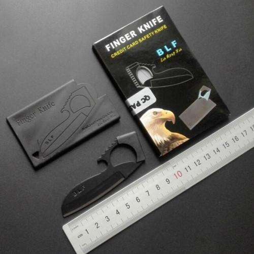 Mini Carabiner Card Knife with EDC Multi Function Opener Tool