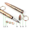 Multifunction Bullet Shape Keychain | At Camping