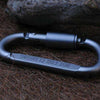 Carabiner D Shape Lock - Survival Hook | At Camping