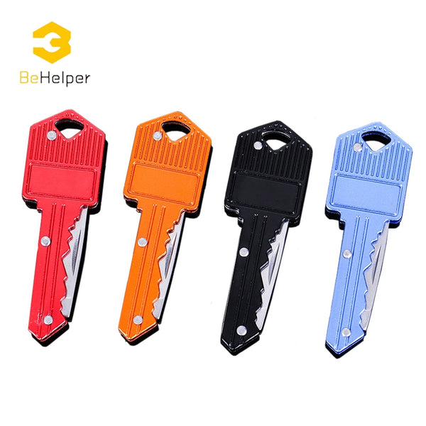 BeHelper 4PCS Protable Fold Key Mini Camping Knife