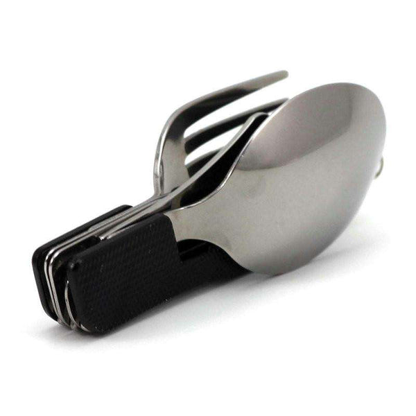 Multy-function Outdoor Camping  4 in 1 Stainless Steel Cutlery