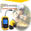 Lucky Brand Fish Finders Alarm 100M Portable Sonar LCD Fishing Lure Bait Echo Sounder Carp Fishing Finder FFC1108-1 | At Camping