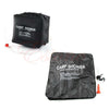 Outdoor Hiking Folding Solar Camp Shower Water Bathing Bag 40L 10 Gallons Black | At Camping