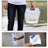 Drinking Water Bag  5L / 10L PVC Outdoor Collapsible Transparent Car Water Carrier Container | At Camping
